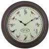 Image de Horloge murale - Chants oiseaux - D 30,1 cm x H 4,5 cm