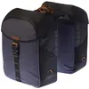 Image de Basil double sacoche Miles34L bleu/gris