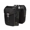Image de Sacoche arriere velo double basil miles waterproof 32l noir liseret jaune fluo (paire) (44x14x30cm) - compatible systeme mik