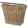 Image de Basil panier Bremende vélo en rotin pour 18 litres marron