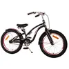 Image de Vélo pour enfants - Volare Miracle Cruiser - Filles - 18 pouces - Noir mat