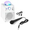 Image de Vonyx Sbs50w Enceinte Karaoké Avec Microphone - Blanche