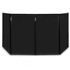 Image de Vonyx DB2B Écran DJ lycra noir, écran DJ Dépliable et Facile à Installer, 280 x 120 cm, Dissimule l'Équipement DJ, design Sobre et Élégant