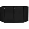 Image de Vonyx DJ Booth Screen DB2B noir, Meuble DJ, Noir
