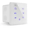 Image de Power Dynamics Powerline A100W Amplificateur audio mural 4 x 20 Watts, Récepteur sans fil Bluetooth, USB et micro SD, Ecran tactile