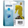 Image de Epson T0482 - 13 ml - cyan - original - blister - cartouche d'encre - pour Stylus DX3800; Stylus Photo R200, R220, R300, R320, R340, RX500, RX600, RX620, RX640