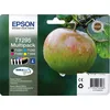 Image de Epson T1295 Multipack - Pack de 4 - noir, jaune, cyan, magenta - original - blister - cartouche d'encre - pour Stylus SX230, SX235, SX430, SX438; WorkForce WF-3010, 3520, 3530, 3540, 7015, 7515, 7525