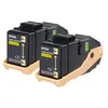 Image de Epson Double Pack - Pack de 2 - jaune - original - cartouche de toner - pour Epson AL-C9500DN; AcuLaser C9300D2TN, C9300D3TNC, C9300DN, C9300DTN, C9300N, C9300TN