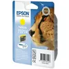 Image de Epson T0714 - 5.5 ml - jaune - original - blister - cartouche d'encre - pour Stylus DX9400, SX115, SX210, SX215, SX218, SX415, SX515, SX610; Stylus Office BX310, BX610