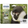 Image de EPSON Multipack T0895 - Singe - Noir, Cyan, Magenta, Jaune (C13T08954020)