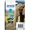 Image de Epson, Cartouche d'impression, C13T2432401024XL Cartouche d'encre cyan 500 pages 87 ml Cyan Expression Photo XP 750 850 (C)
