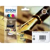 Image de Epson 16 Multipack - Pack de 4 - noir, jaune, cyan, magenta - original - cartouche d'encre - pour WorkForce WF-2010, 2510, 2520, 2530, 2540, 2630, 2650, 2660, 2750, 2760
