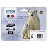 Image de EPSON Multipack T2636 XL - Ours Polaire - Noir, Cyan, Jaune, Magenta (C13T26364010)