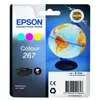 Image de Pack de Cartouche d'encre Epson Globe 267 Cyan, Magenta, Jaune