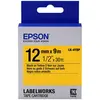 Image de Epson, Ruban d'étiquetage, Cassette D'étiquettes Lk-4ybp (1.20 cm, Jaune)