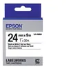 Image de Epson LabelWorks LK-6WBN - Noir sur blanc - Rouleau (2,4 cm x 9 m) 1 cassette(s) bande d'étiquettes - pour LabelWorks LW-1000, LW-600, LW-700, LW-900, LW-Z5000, LW-Z5010, LW-Z700, LW-Z710, LW-Z900