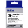Image de EPSON Ruban LK-7WB2 Magnétique Noir/Blanc 36/1,5