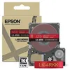Image de Cartouche d'encre Epson LK-4RKK pour LabelWorks LW-C410 et LW-C610 Or sur Rouge