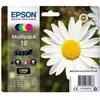 Image de Epson 18 Multipack - Pack de 4 - 15.1 ml - noir, jaune, cyan, magenta - original - cartouche d'encre - pour Expression Home XP-212, 215, 225, 312, 315, 322, 325, 412, 415, 422, 425