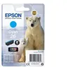 Image de Epson 26 - 4.5 ml - cyan - original - blister - cartouche d'encre - pour Expression Premium XP-510, 520, 600, 605, 610, 615, 620, 625, 700, 710, 720, 800, 810, 820