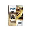 Image de Epson 16XL - 12.9 ml - XL - noir - original - blister - cartouche d'encre - pour WorkForce WF-2010, 2510, 2520, 2530, 2540, 2630, 2650, 2660, 2750, 2760