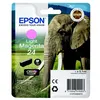 Image de Epson 24 - 5.1 ml - magenta clair - original - blister - cartouche d'encre - pour Expression Photo XP-55, 750, 760, 850, 860, 950, 960; Expression Premium XP-750, 850