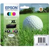 Image de Epson, Cartouche d'impression, Encre/34XL balle de golf CMYK SEC (C, CF, M, Y)