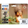 Image de Epson, Cartouche d'impression, Encre/378XL+478XL Écureuil CMYKRG SEC (C, G, M, R, Y)