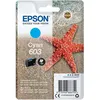 Image de Epson 603 - 2.4 ml - cyan - original - blister - cartouche d'encre - pour Expression Home XP-2150, 2155, 3150, 3155, 4150, 4155; WorkForce WF-2820, 2840, 2845, 2870