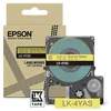 Image de Cartouche d'encre Epson LK-4YAS pour LabelWorks LW-C410 et LW-C610 Gris sur Jaune