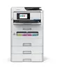 Image de Epson WorkForce Pro EM-C800RDWF - Imprimante multifonctions - couleur - jet d'encre - A4 (210 x 297 mm) (original) - A4/Legal (support) - jusqu'à 25 ppm (impression) - 330 feuilles - 33.6 Kbits/s - USB 2.0, Gigabit LAN, Wi-Fi(ac)