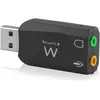Image de Ewent Eminent EM3751 Blaster audio USB (USB), Carte son, Noir
