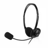 Image de Ewent EW3563 écouteur/casque Avec fil Arceau Appels/Musique Noir