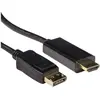 Image de ACT DisplayPort   HDMI (Typ A) (3 m), Câble vidéo, Noir