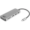 Image de ACT AC7050 (USB-C, 4 ports), Station d’accueil + hub USB, Gris