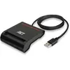 Image de ACT AC6015 (USB 2.0), Lecteur de carte mémoire, Gris, Noir