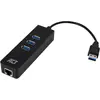 Image de ACT AC6310 (4 ports), Station d'accueil + hub USB, Noir