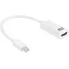 Image de ACT AC7525 Adaptateur de câble vidéo 0,15 m Mini DisplayPort HDMI type A (standard) Blanc (0.15 m), Câble vidéo, Blanc