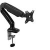 Image de ACT - Kit de montage (attache-support, serre-joint, pied) - bras réglable - pour Écran LCD - aluminium, plastique, acier - noir - Taille d'écran : 13"-32" - montrable sur bureau