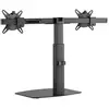 Image de ACT Monitor Desk Stand, 2 screens up to 27ö, with gas spring (Tables, 27", 12 kg), Support de moniteur, Noir