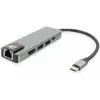 Image de ACT AC7091 (USB-C, 5 ports), Station d’accueil + hub USB, Gris
