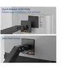 Image de ACT - Kit de montage (bras pour moniteur) - pour 2 écrans LCD - aluminium, plastique, acier - noir