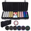 Image de Set de Poker - Malette Noire avec 500 Jetons 14g, Cartes et Accessoires pour 10 joueurs