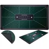 Image de Tapis de Poker Vert XXL Antidérapant 180 x 90 cm en Polyester et Caoutchouc pour 10 joueurs