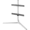 Image de One for All 70" TV Stand Design Table Top light (40 kg, 32" - 70"), Pied TV, Argent, Blanc, Noir