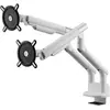 Image de One for All Support d'écran Design Dual blanc (Tables, 35", 9 kg), Support de moniteur, Blanc