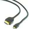 Image de Gembird Câble HDMI Micro - HDMI czarny (CCHDMID15) (4.50 m), Câble vidéo, Noir
