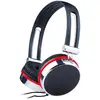 Image de Gembird MHS-903 Casque d'écoute (noir, argent) (Filaire), Écouteurs, Noir, Rouge, Argent