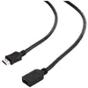 Image de Gembird CC-HDMI4X-0.5M Câble HDMI 0,5 m HDMI type A (standard) Noir (0.50 m), Câble vidéo, Noir