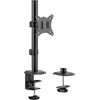 Image de Gembird Biurkowe rami  dla monitora regulowane 17-32inch do 9kg (Tables, 32", 9 kg), Support de moniteur, Noir